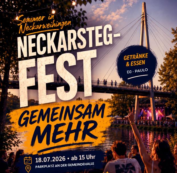 Neckarweihingen Neckarstegfest 2026